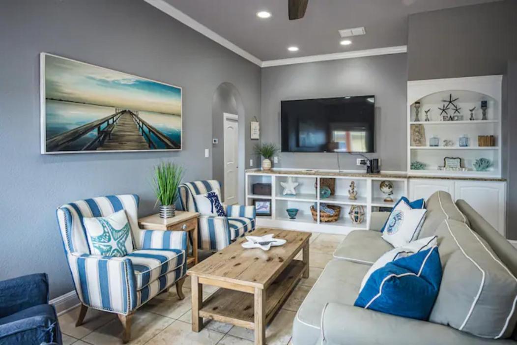 7 Bedroom Home Steps To The Beach With 4 Patios And Pool! Sleeps 20 포트 애런사스 외부 사진