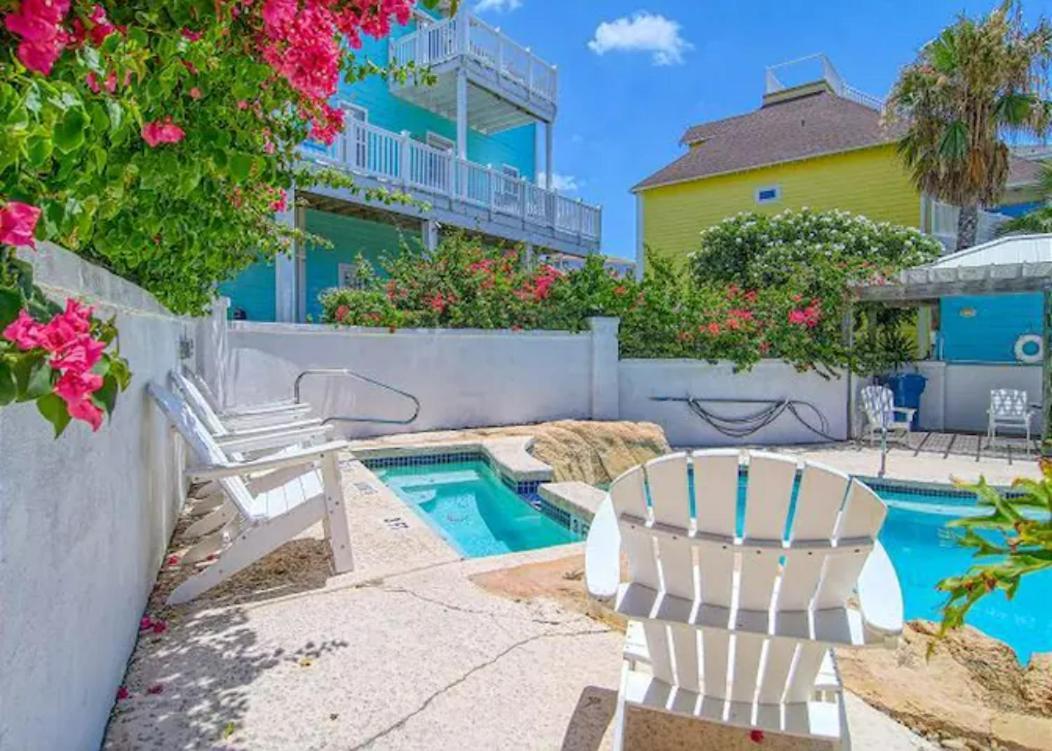 7 Bedroom Home Steps To The Beach With 4 Patios And Pool! Sleeps 20 포트 애런사스 외부 사진